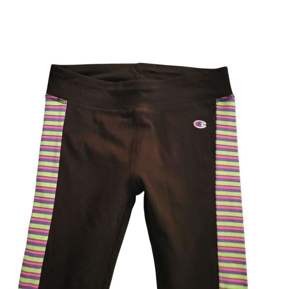 Champion Leggings Black,green,purple And Pink Size 6× - Picture 2 of 5